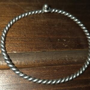 James Avery twisted wire bracelet